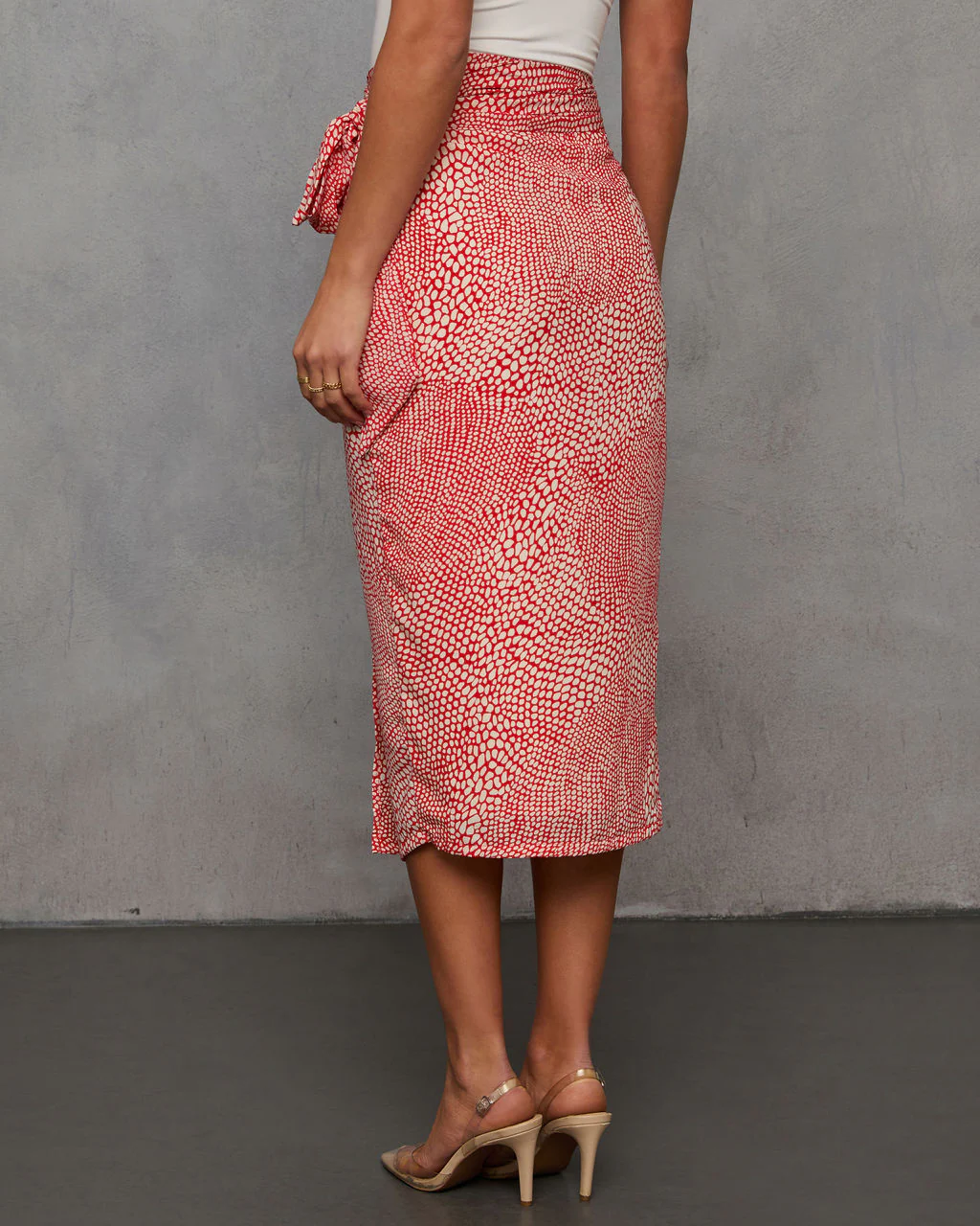 Ayra Printed Midi Skirt - Image 4