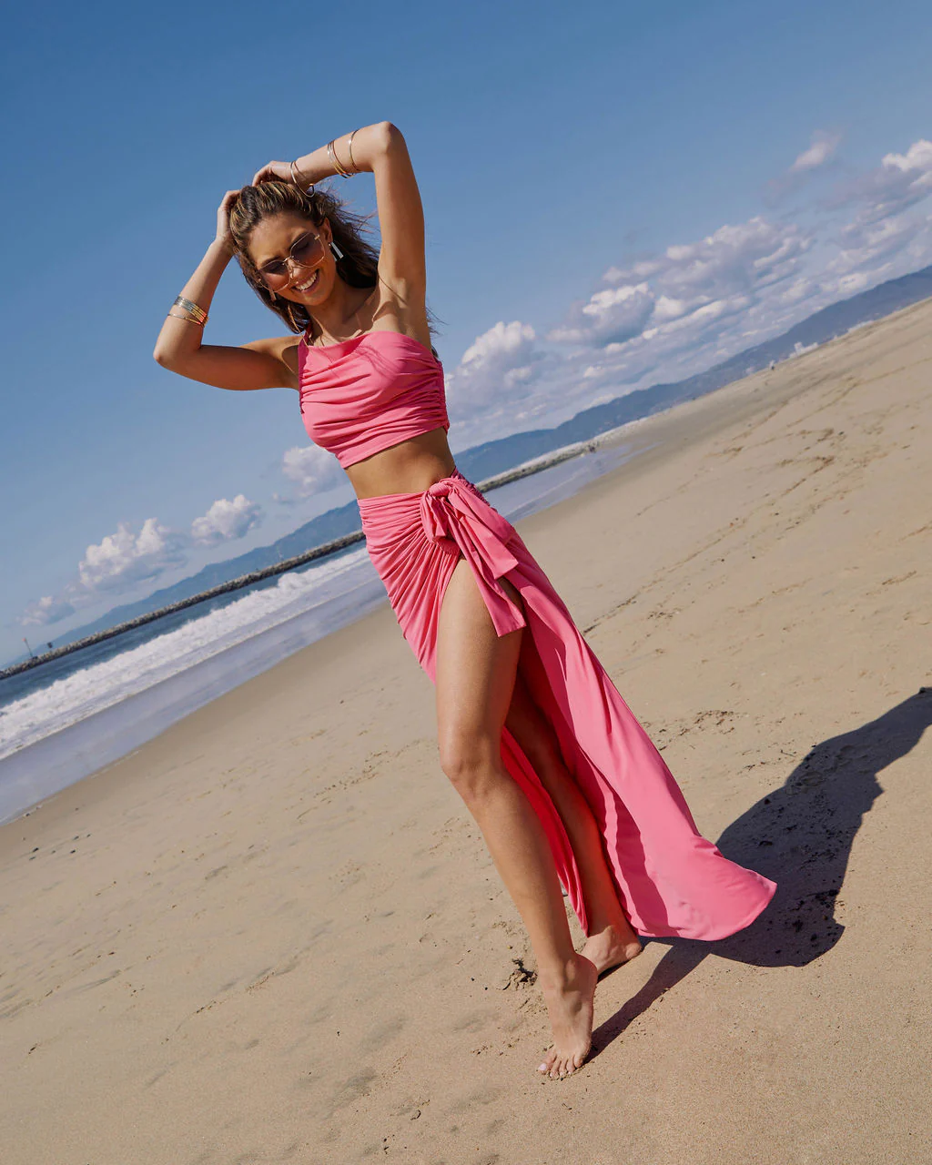 Bahamas Wrap Maxi Skirt - Image 43