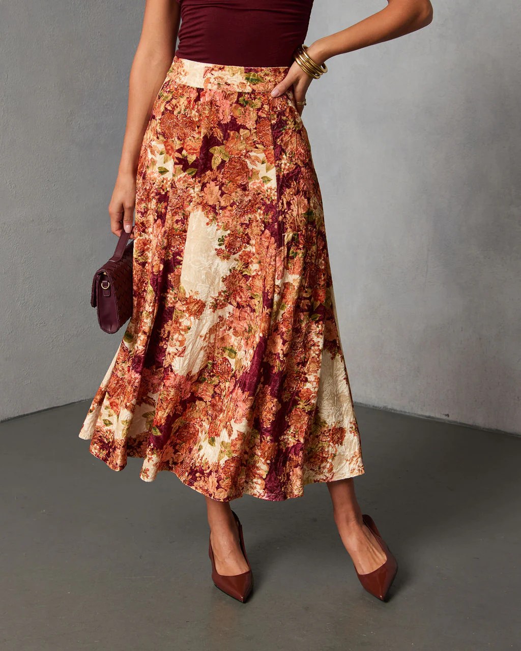 Bahia Bloom Printed Maxi Skirt - Image 6