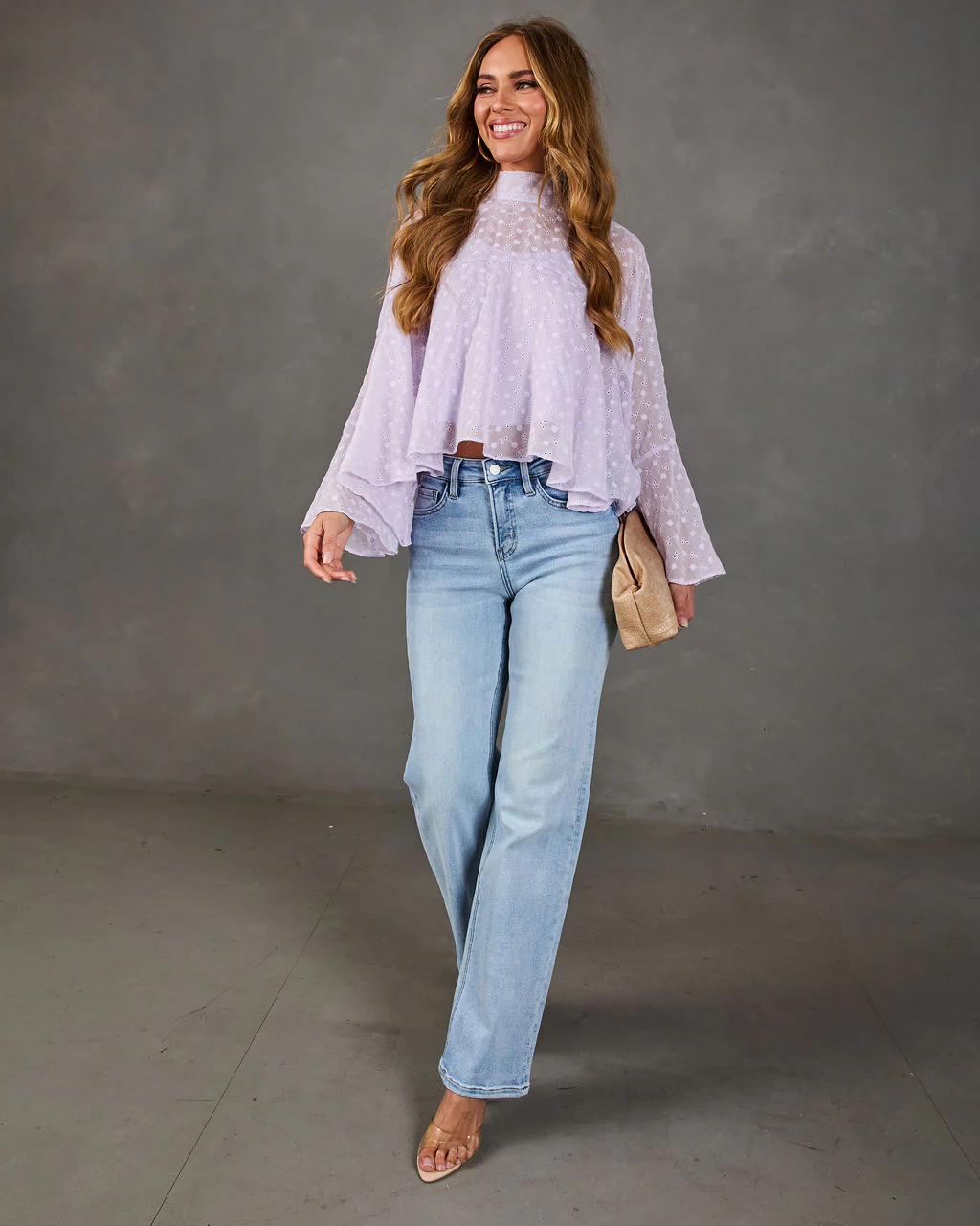 Balcony Breeze Floral Eyelet Blouse - Image 6