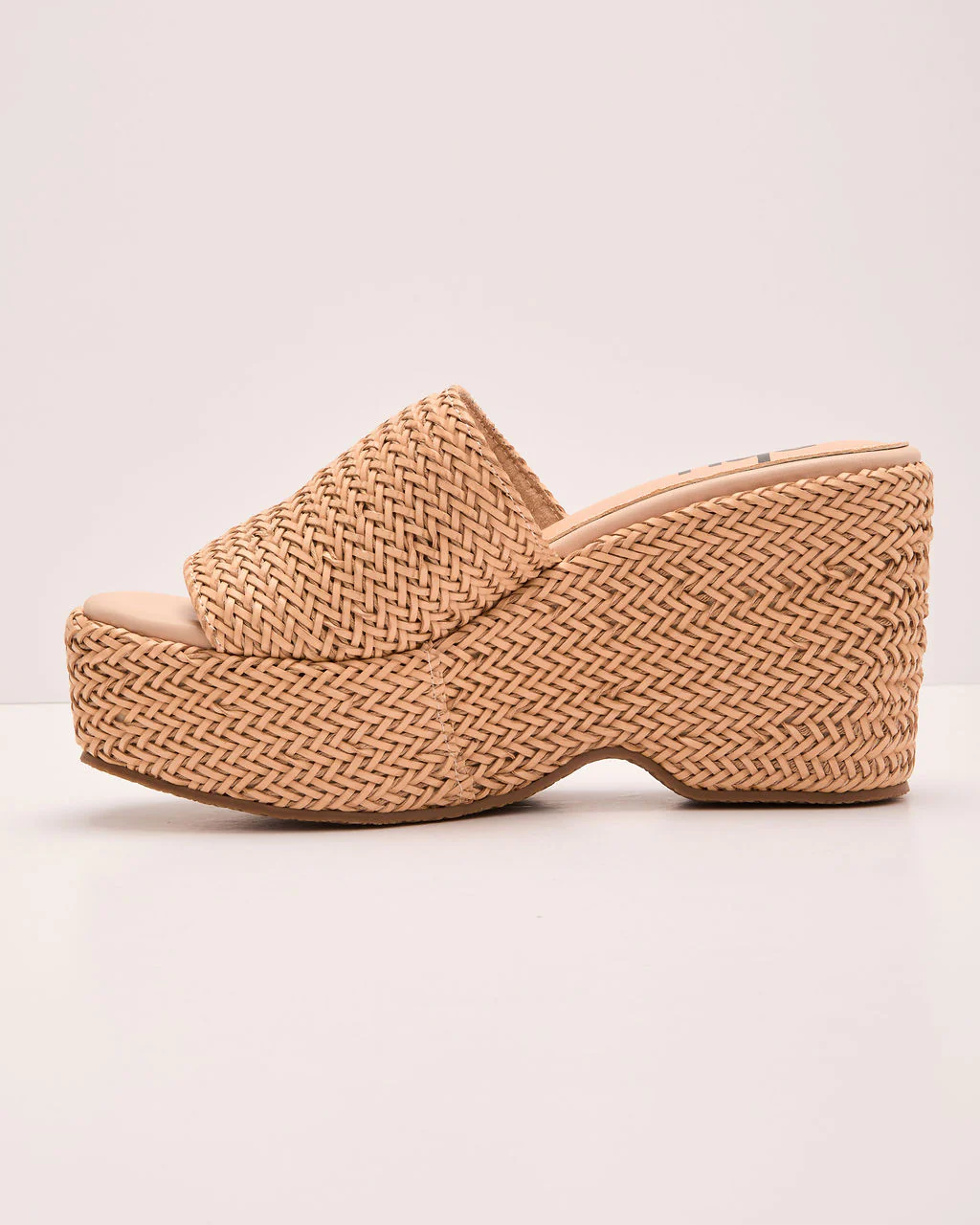 Bali Escape Platform Straw Heeled Sandals - Image 3