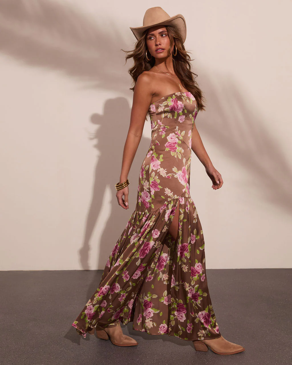 Bandit Bloom Strapless Floral Maxi Dress - Image 3