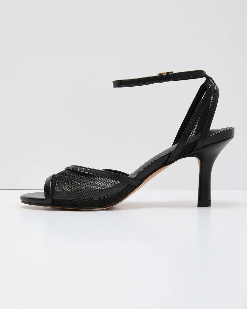 Bare Intention Mesh Panel Heels - Image 4