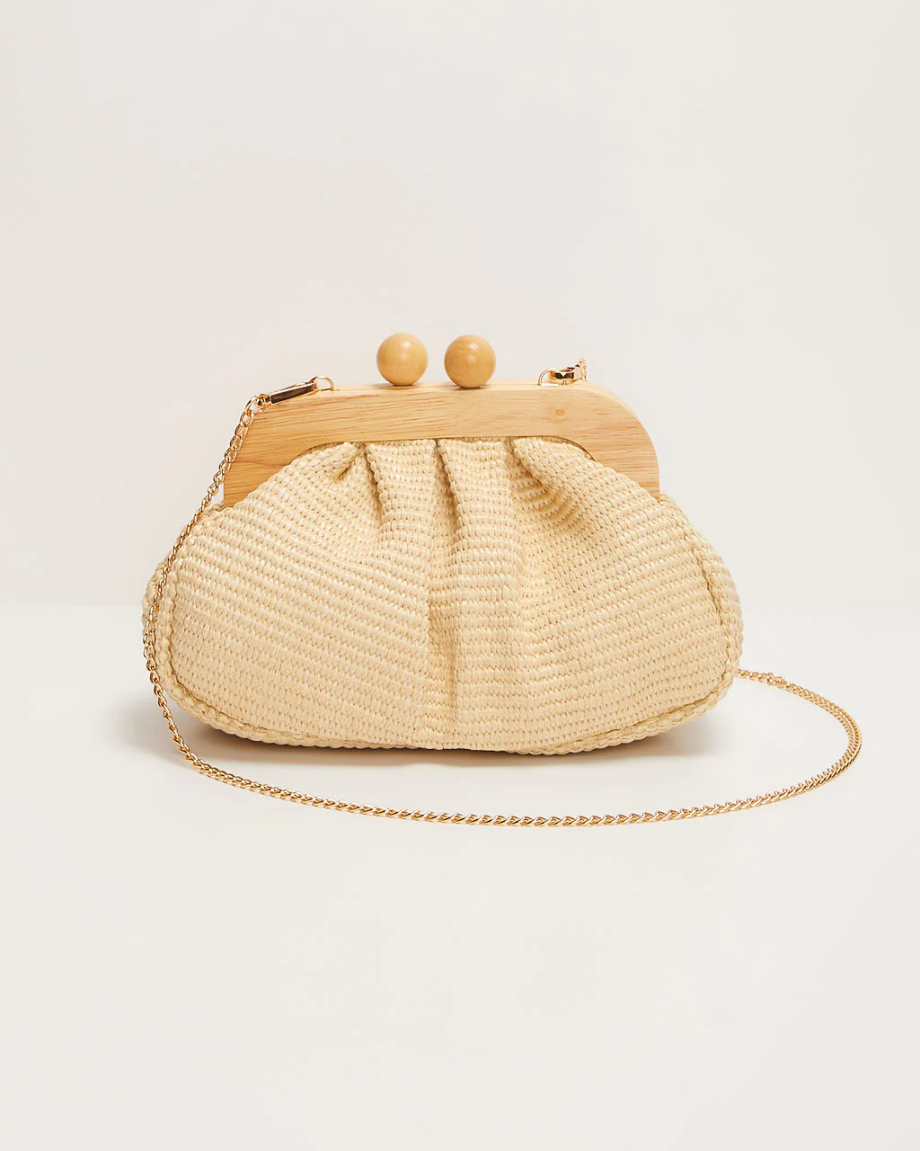 Beach Club Raffia Clutch - Image 2