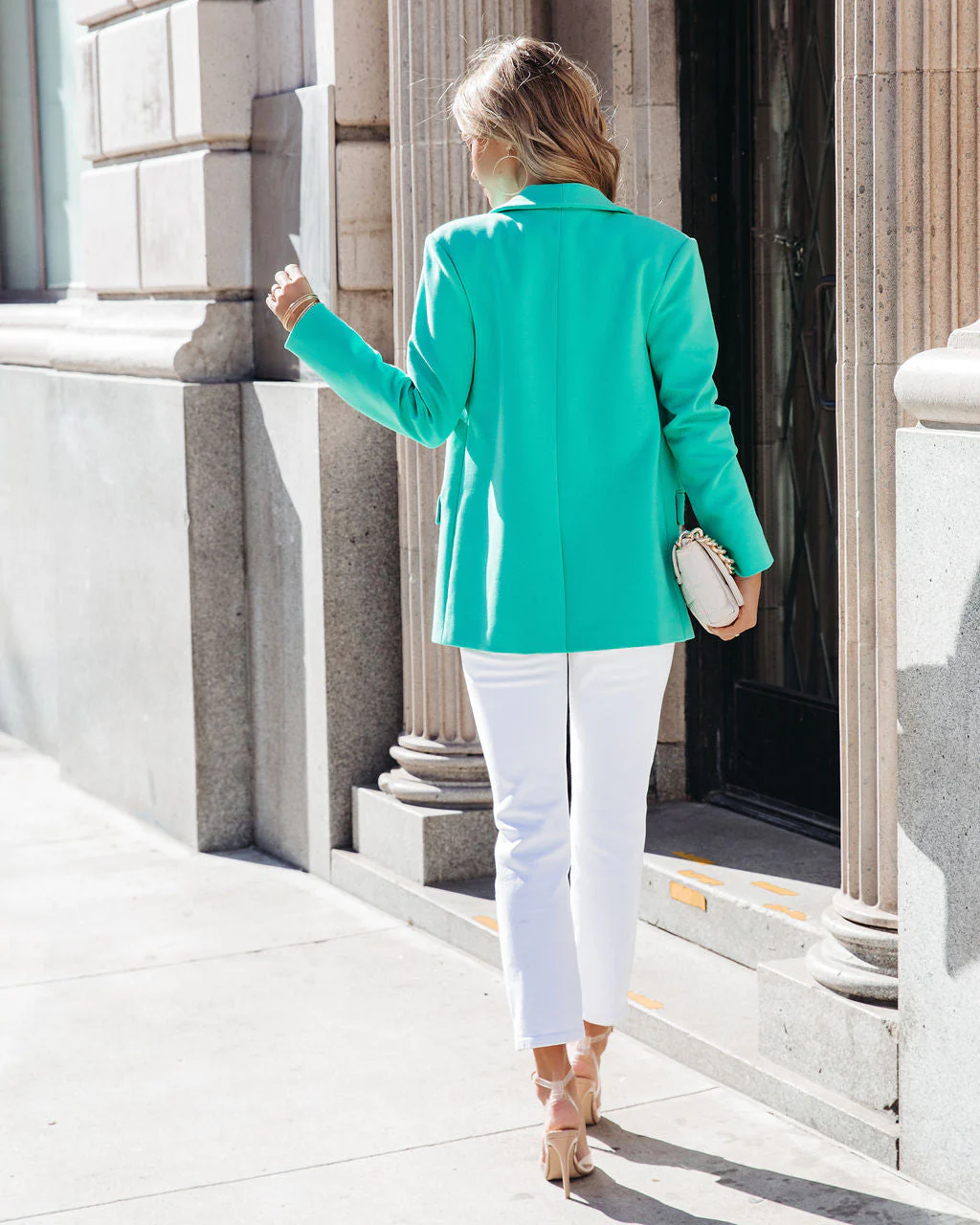 Beaming Cotton Pocketed Blazer - Image 21