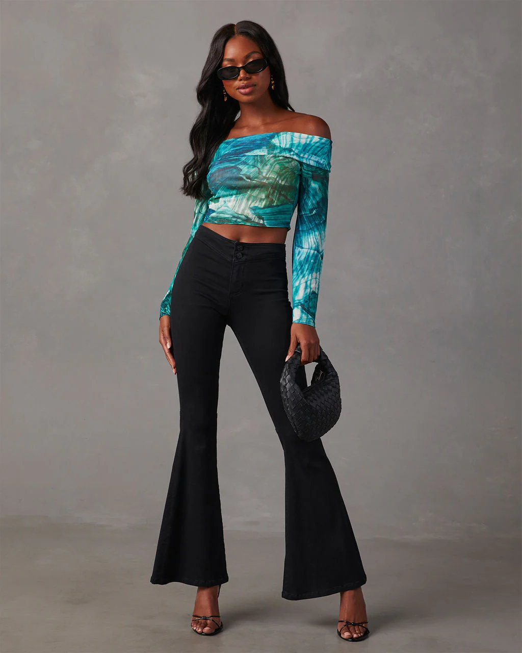 Becka Mesh Off The Shoulder Top - Image 5