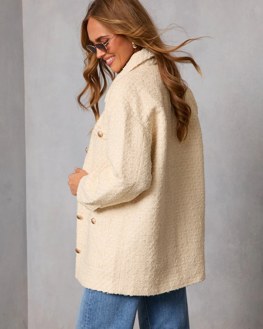 Begin Again Tweed Shirt Jacket - Image 4