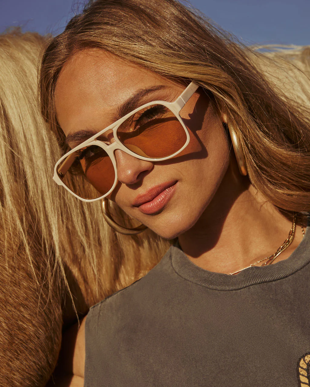 Bellah Classic Aviator Sunglasses - Image 8