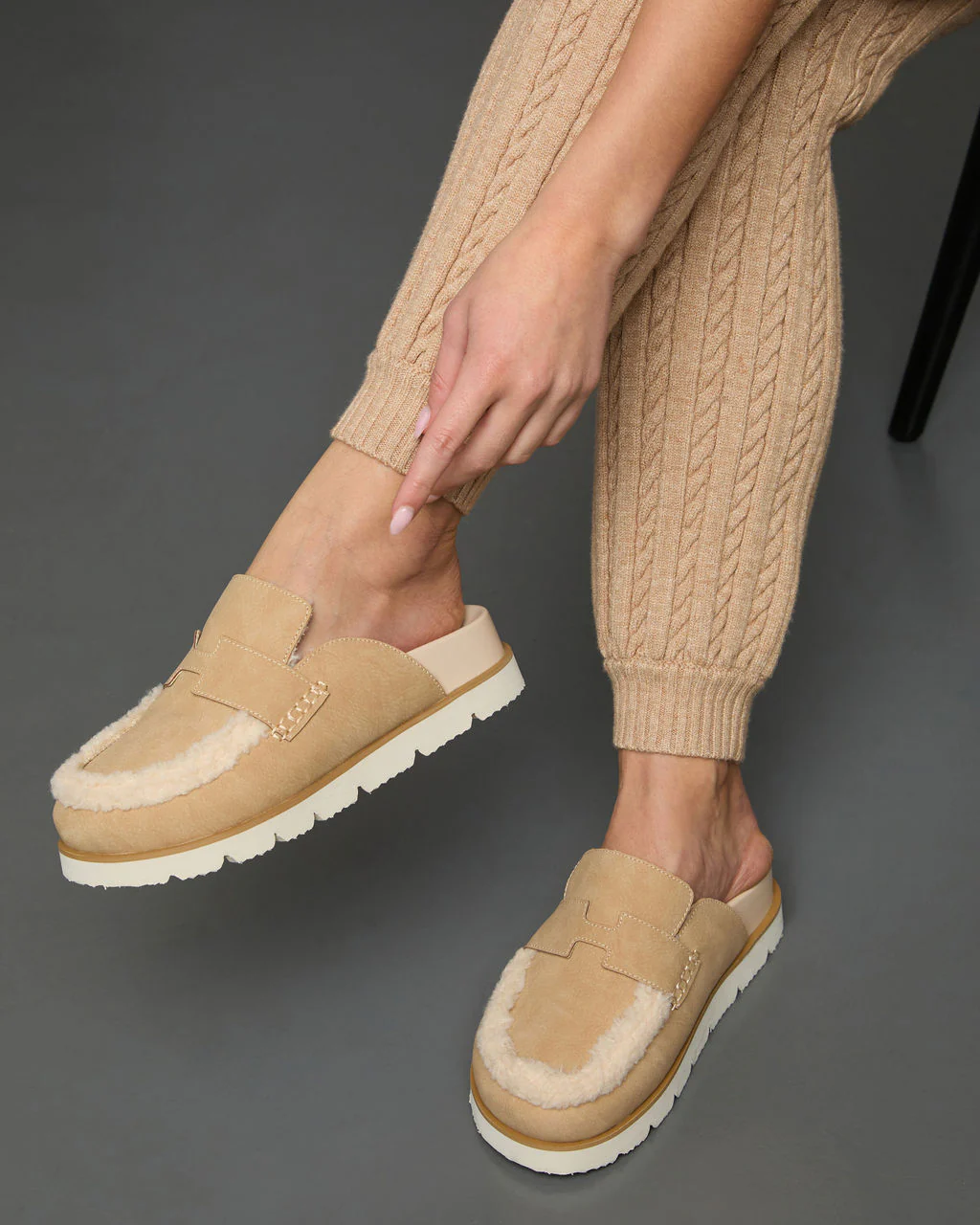 Biba Sherpa Lined Clog Mules - Image 10