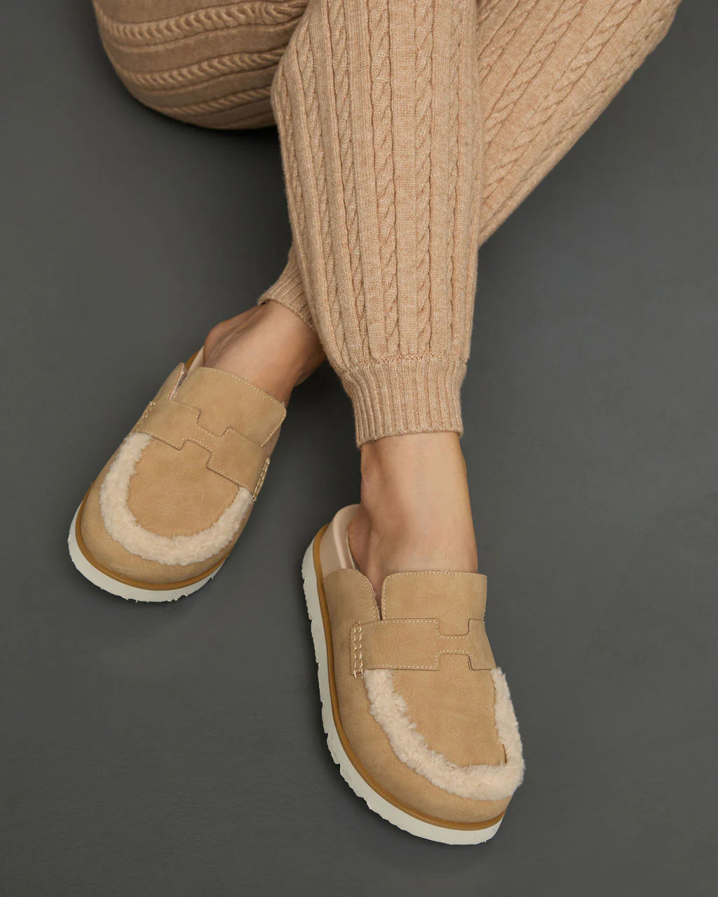 Biba Sherpa Lined Clog Mules - Image 11