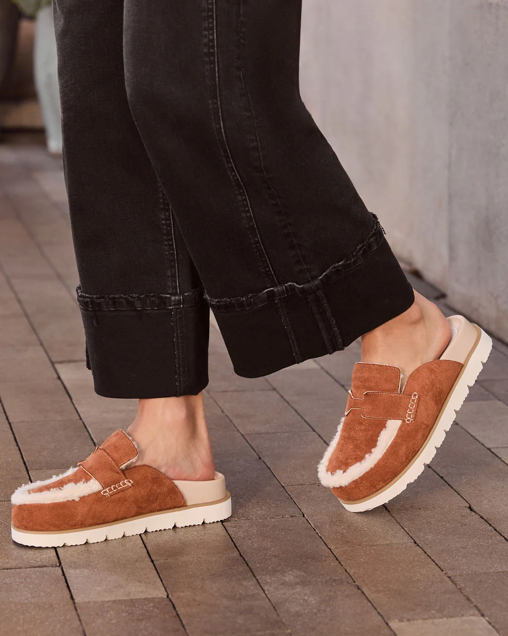 Biba Sherpa Lined Clog Mules - Image 4