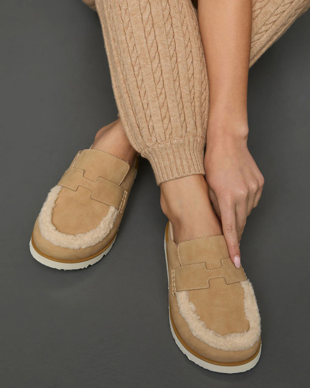 Biba Sherpa Lined Clog Mules - Image 7