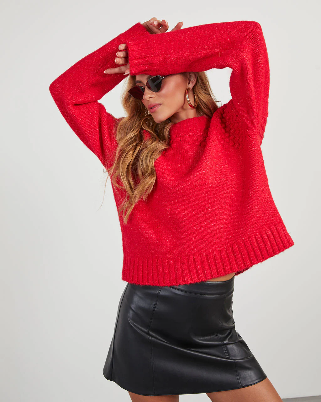 Billie Pom Crewneck Sweater - Image 10