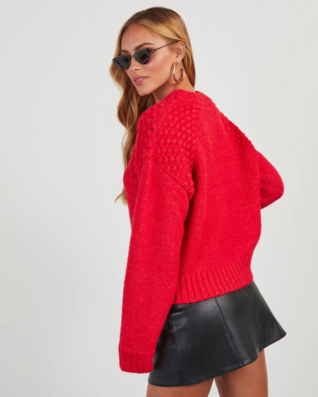 Billie Pom Crewneck Sweater - Image 9