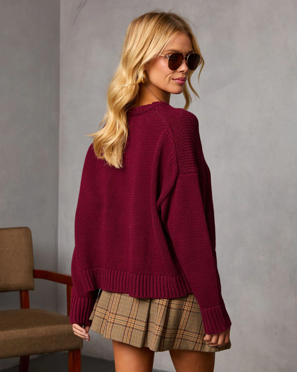 Bilos Relaxed Ribbed Knit Sweater - Image 10