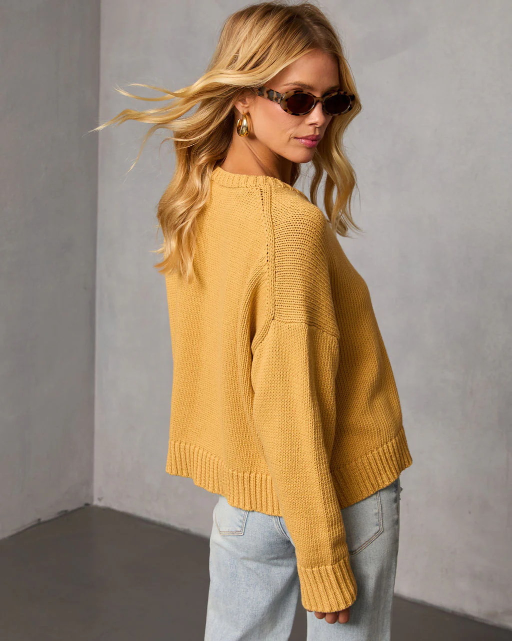 Bilos Relaxed Ribbed Knit Sweater - Image 4