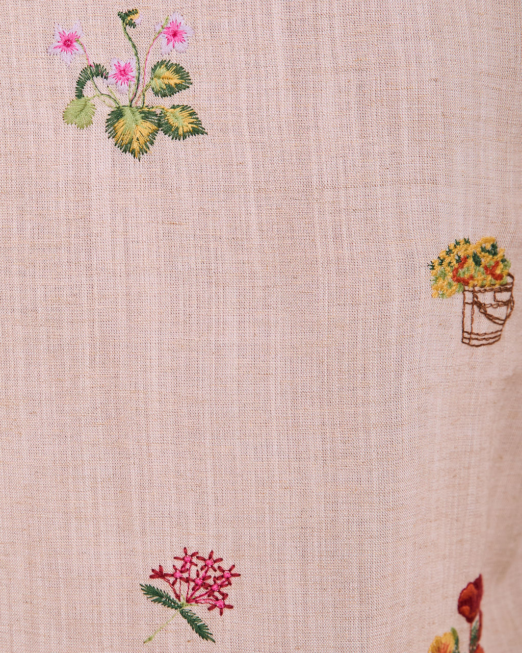 Bloom Break Embroidered Floral Tie Front Top - Image 6