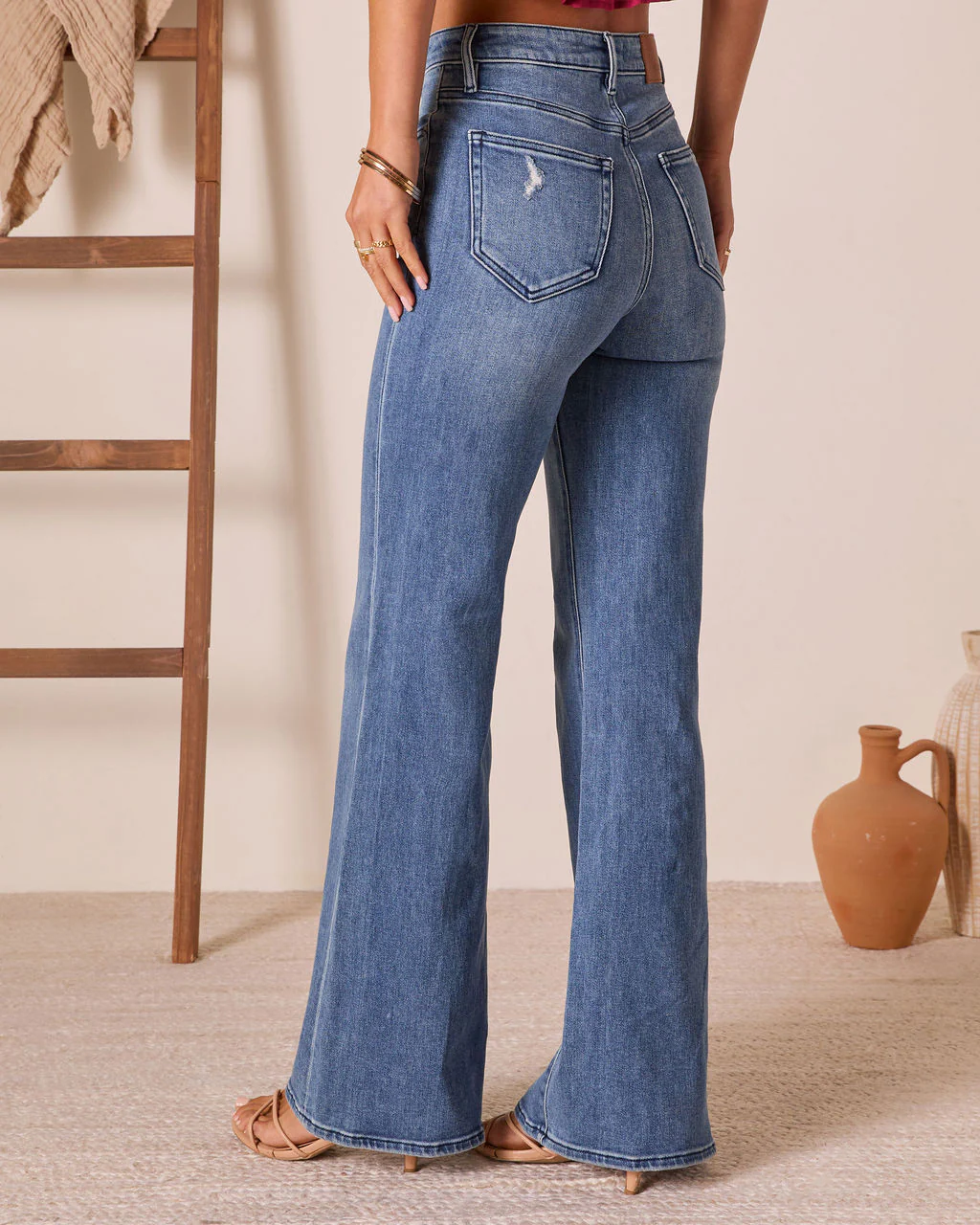 Blue Moon Stretch Bootcut Jeans - Image 4