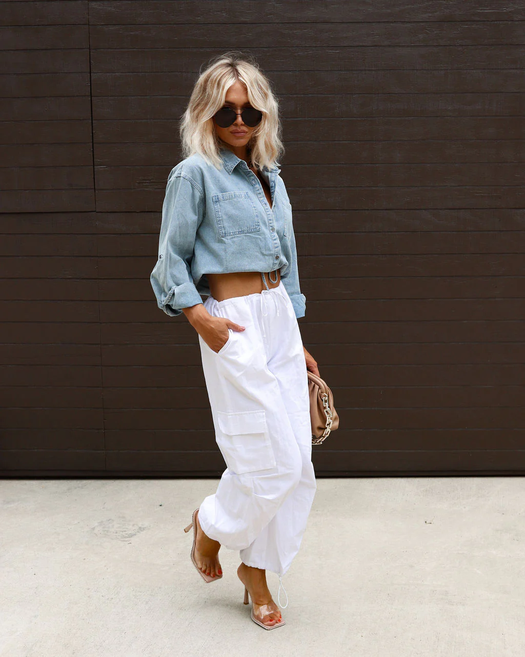 Blues For You Chambray Top - Image 2