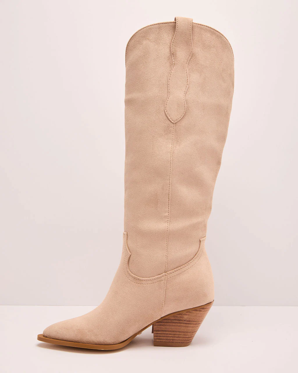 Boho Canyon Faux Suede Fringe Western Boots - Image 3