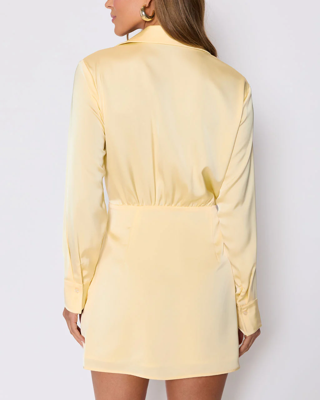 Booked and Busy Collared Shirt Mini Dress - Image 10