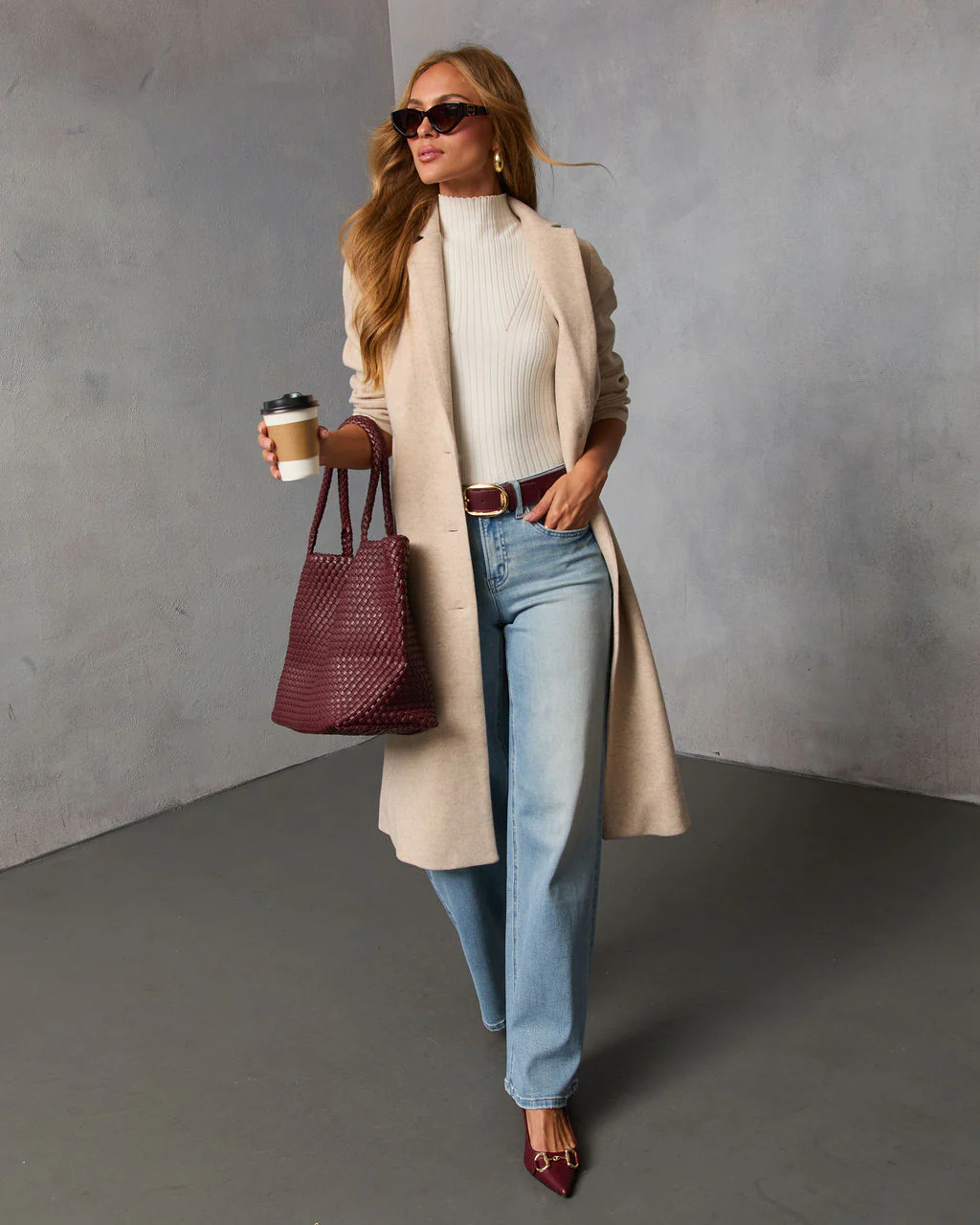 Breezy City Fall Pocketed Coat - Image 5
