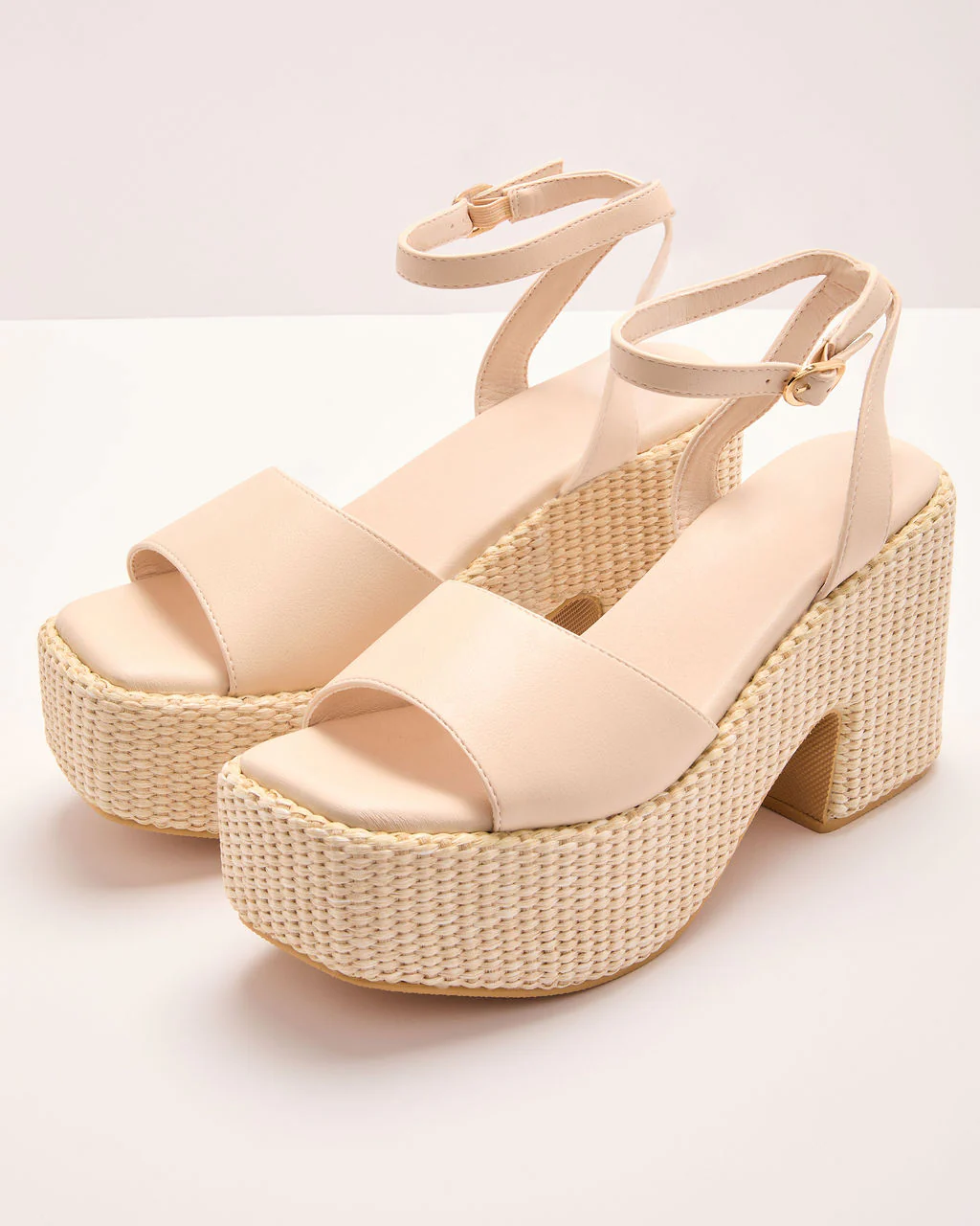 Briellee Chunky Platform Heeled Sandals - Image 14