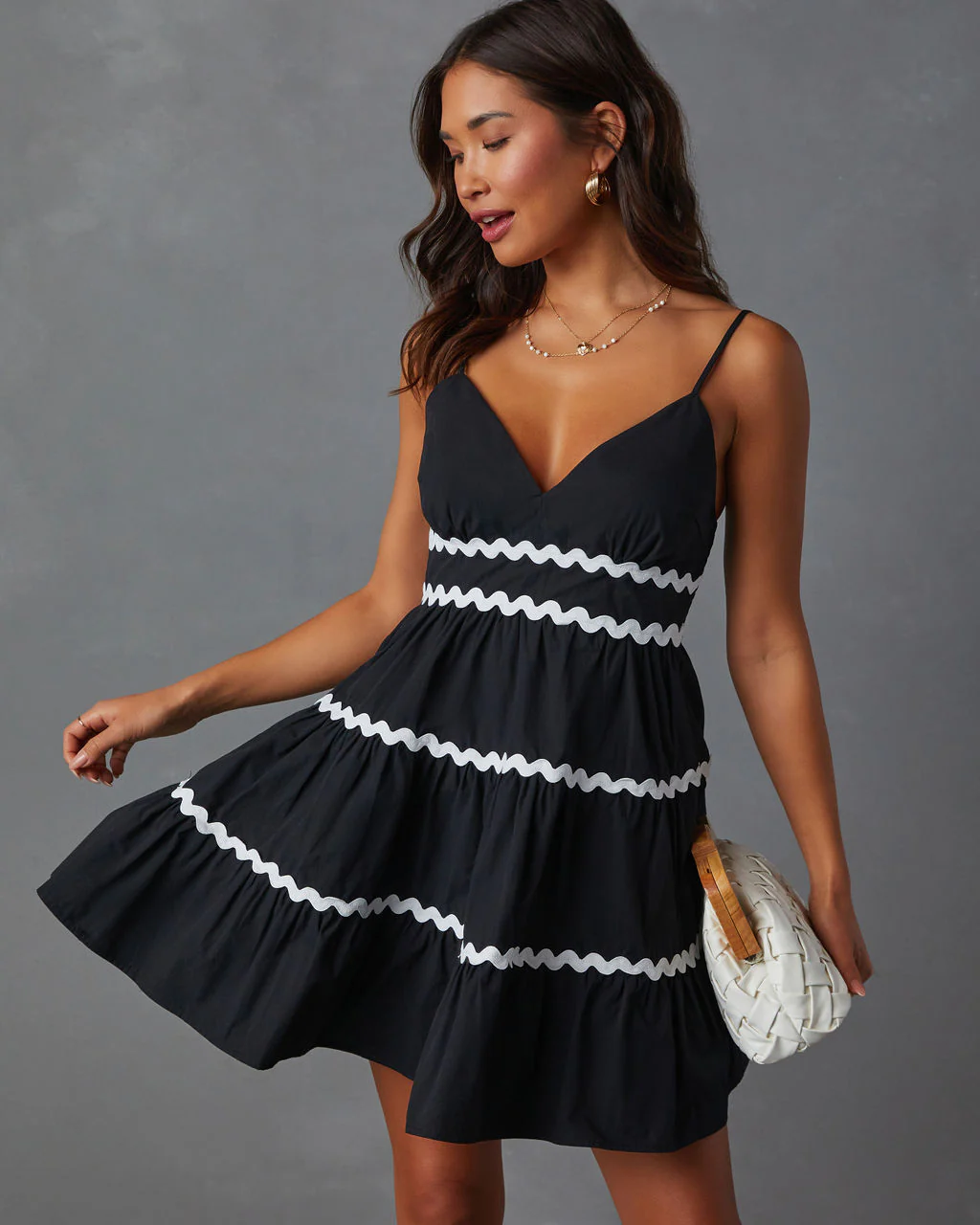 Bronte Colorblock Mini Dress - Image 2