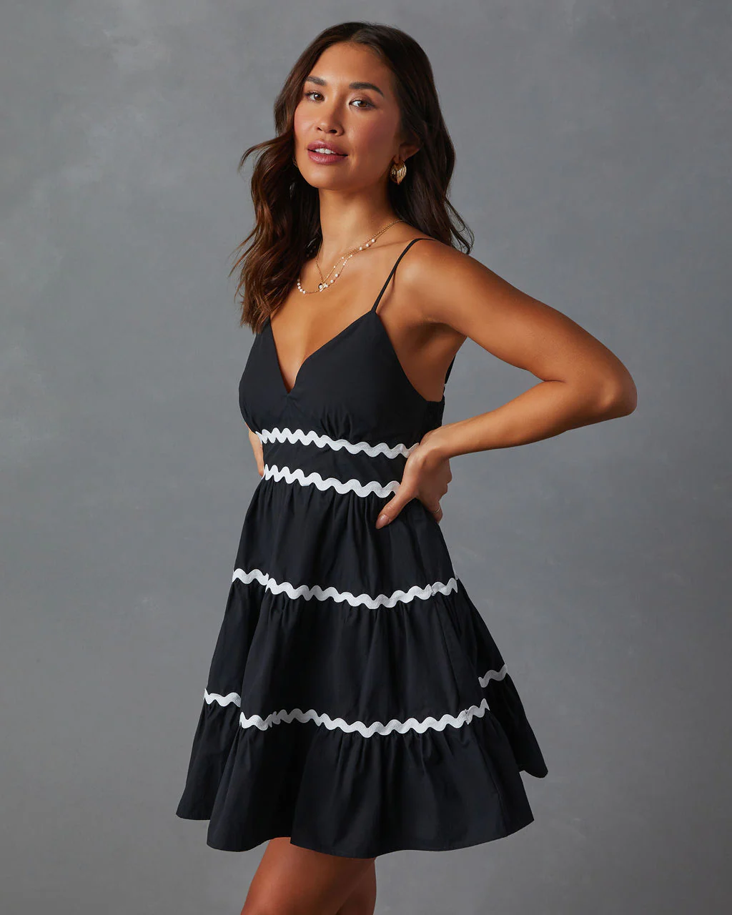 Bronte Colorblock Mini Dress - Image 3