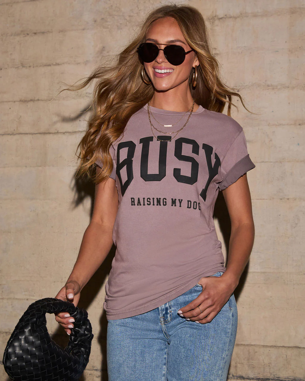 Busy Raising My Dog Short Sleeve Graphic Tee - Image 5