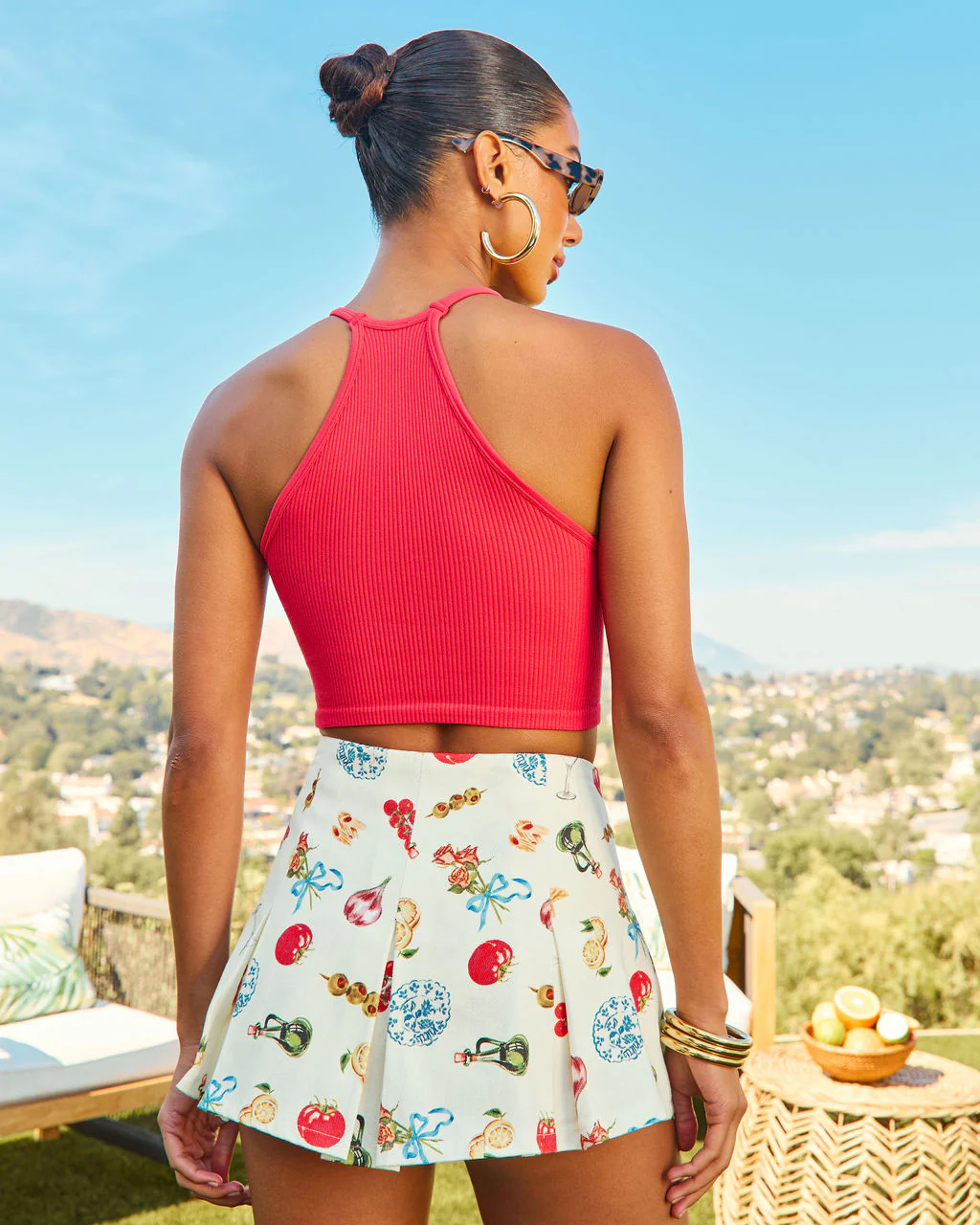 Cardinal Ribbed Racerback Brami - Image 4