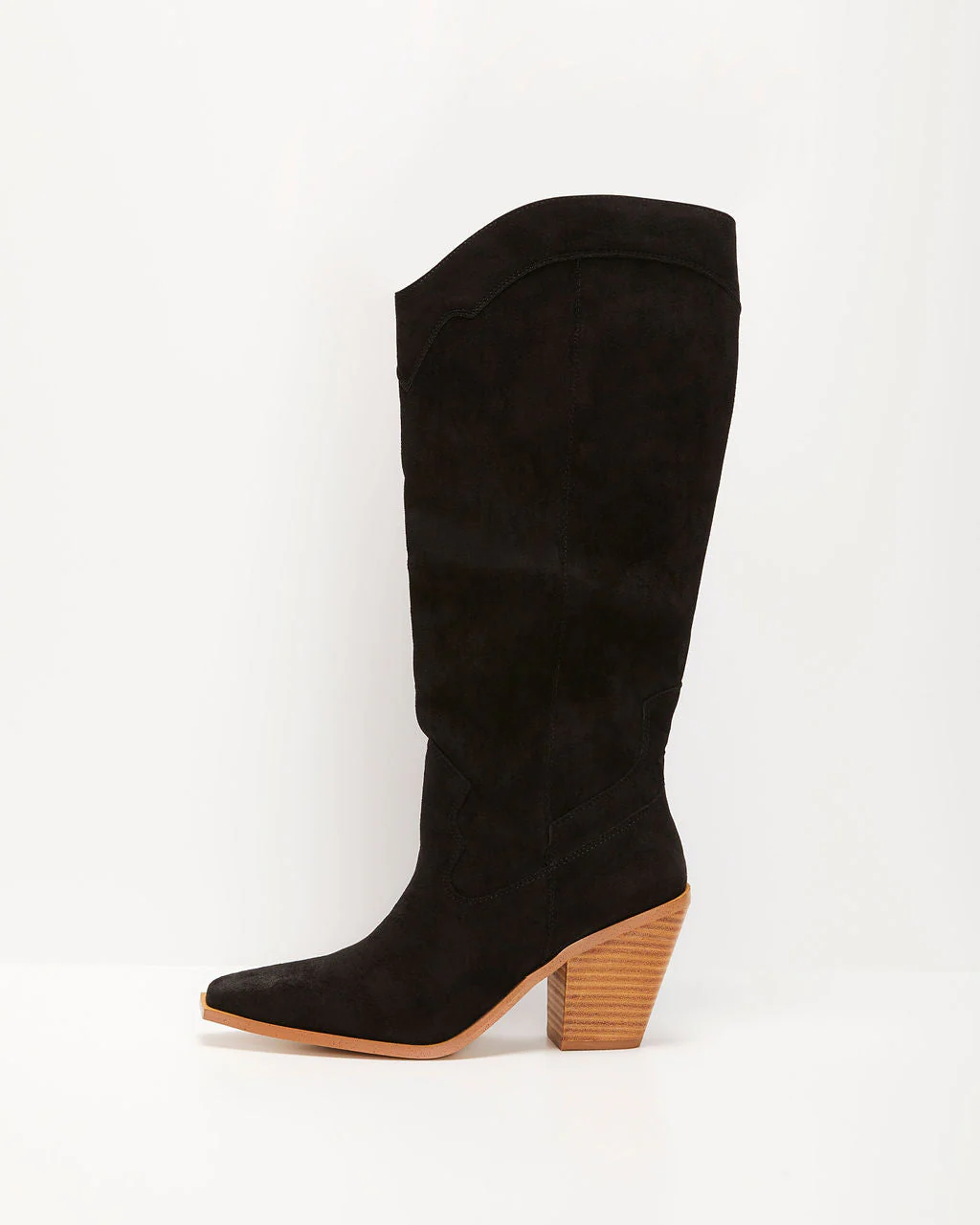 Carlisle Suede Heeled Boots - Image 3