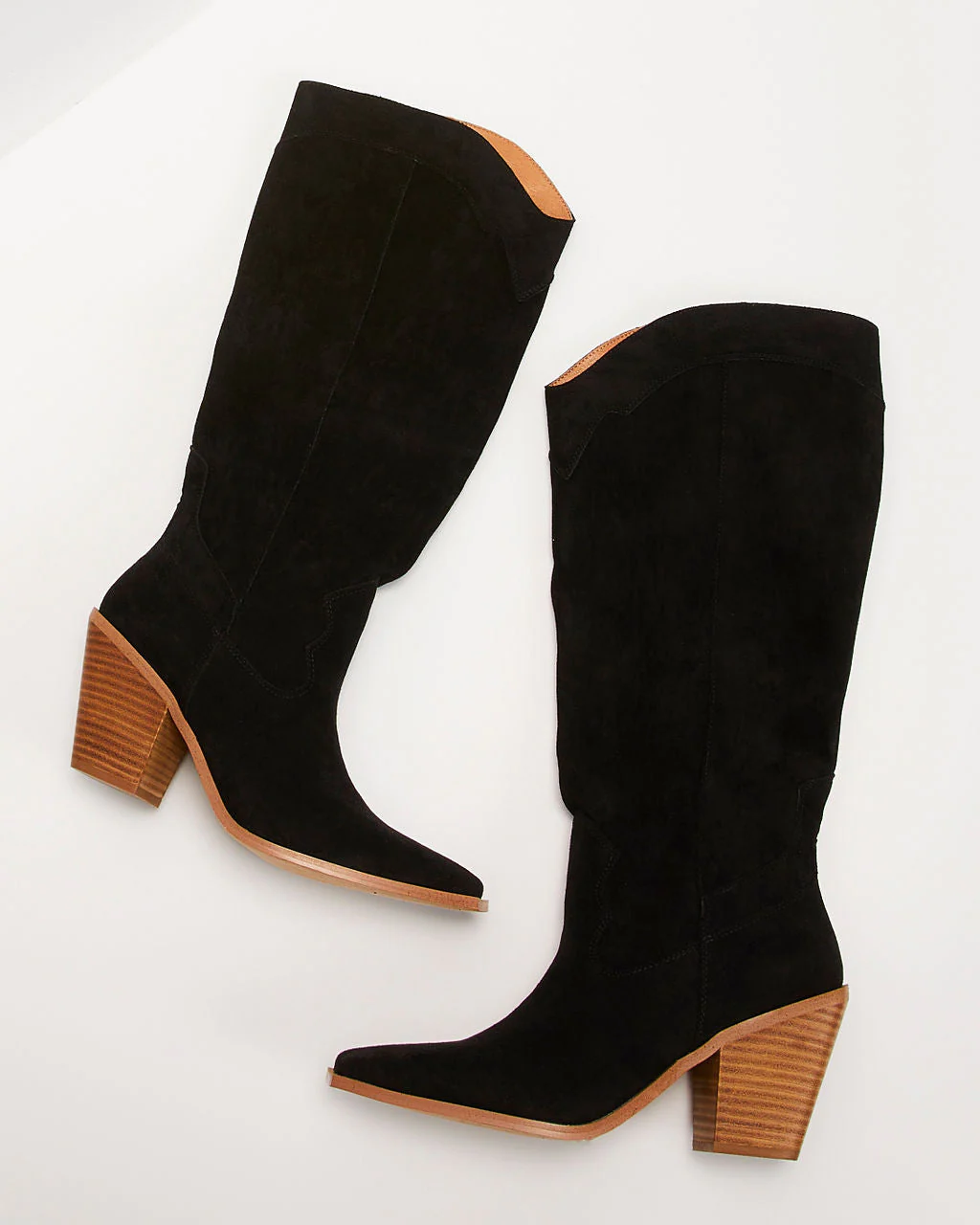 Carlisle Suede Heeled Boots - Image 6