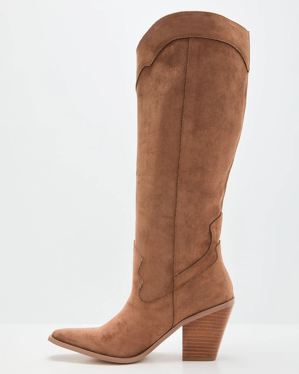 Carlisle Suede Heeled Boots - Image 8