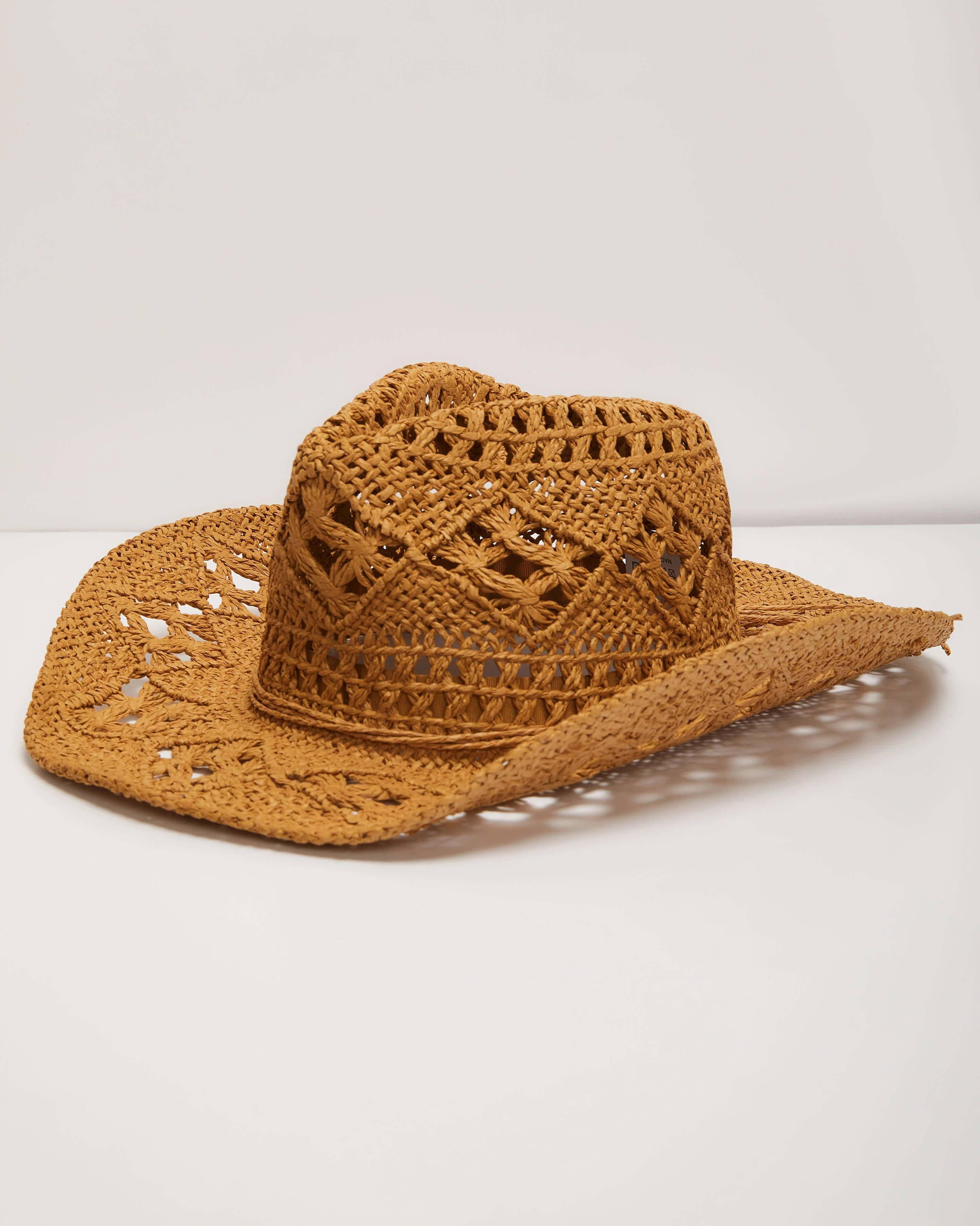 Cattleman Cowboy Straw Hat - Image 11