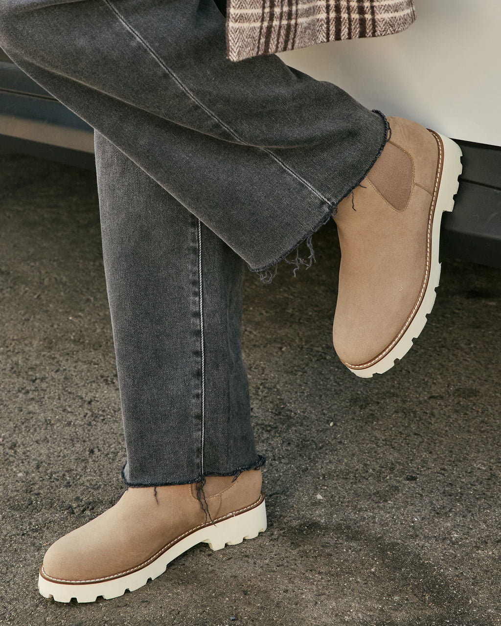 Cecilie Suede Ankle Boots - Image 5