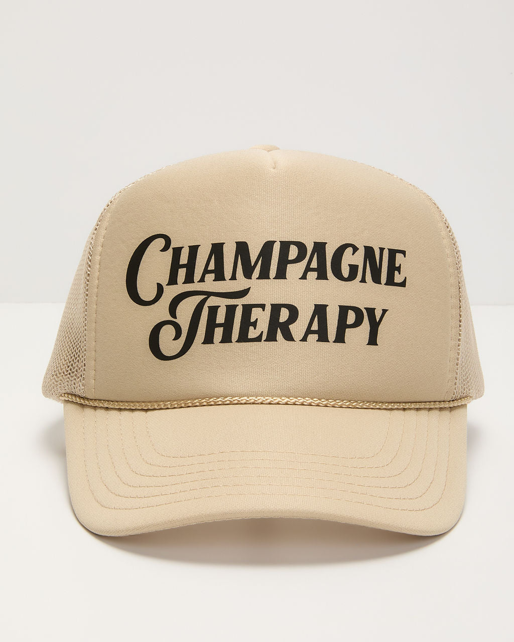 Champagne Therapy Trucker Hat - Image 2
