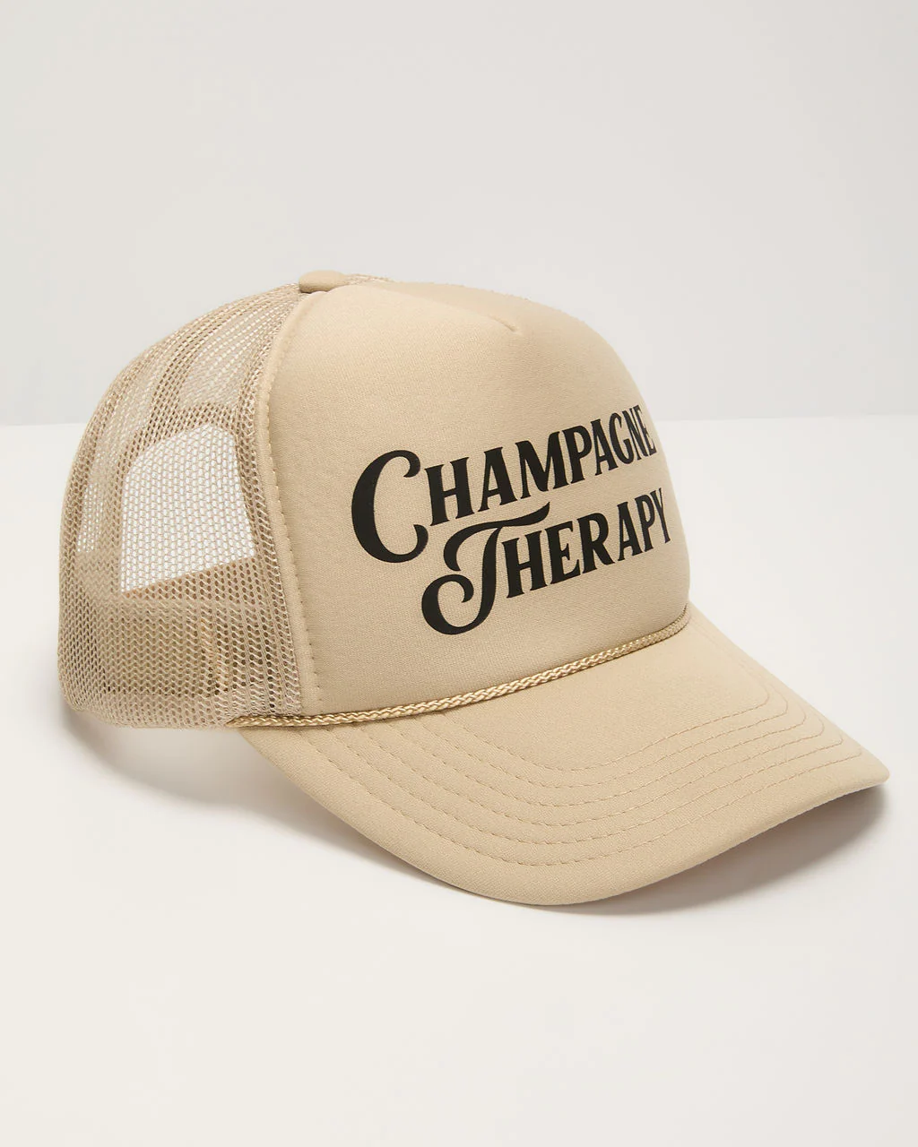 Champagne Therapy Trucker Hat - Image 5
