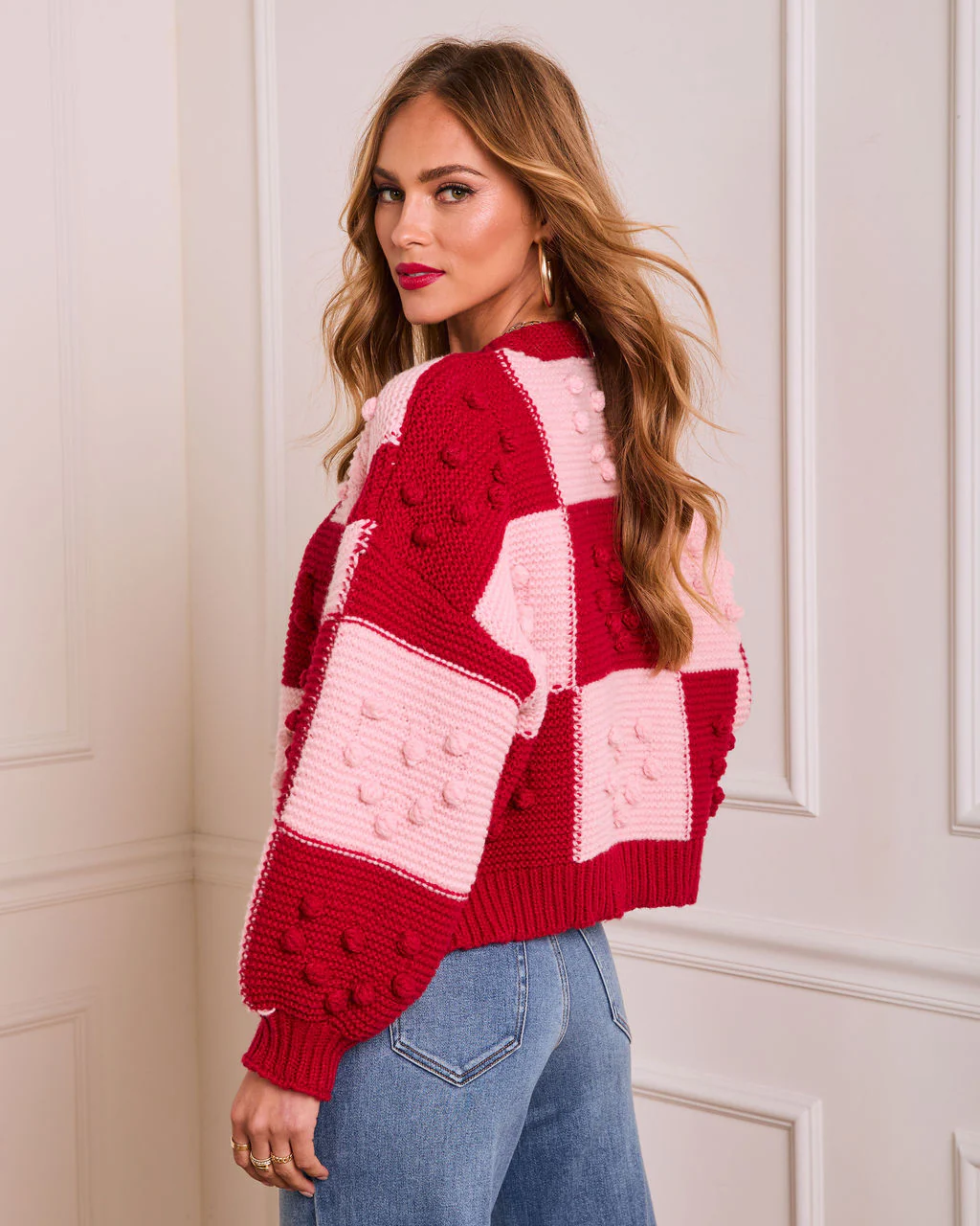 Charleen Knit Colorblock Cardigan - Image 4