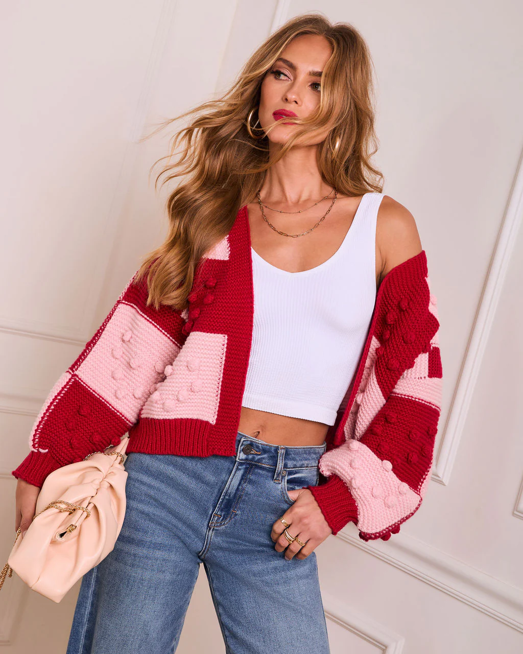 Charleen Knit Colorblock Cardigan - Image 6