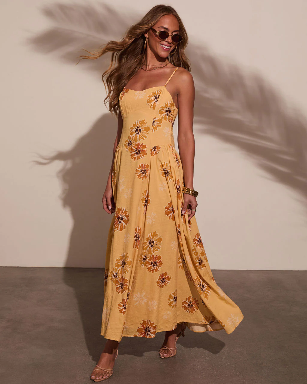 Chase The Sun Floral Maxi Dress - Image 3