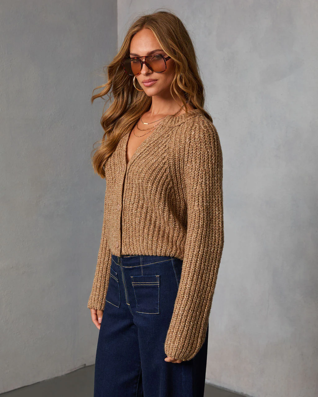 Chic Focus Knit Cardigan - Image 3