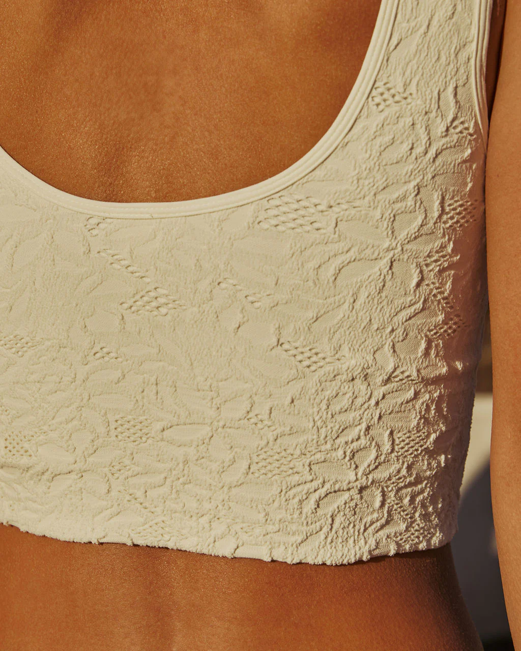 Chloe Lace Floral Crop Top - Image 18
