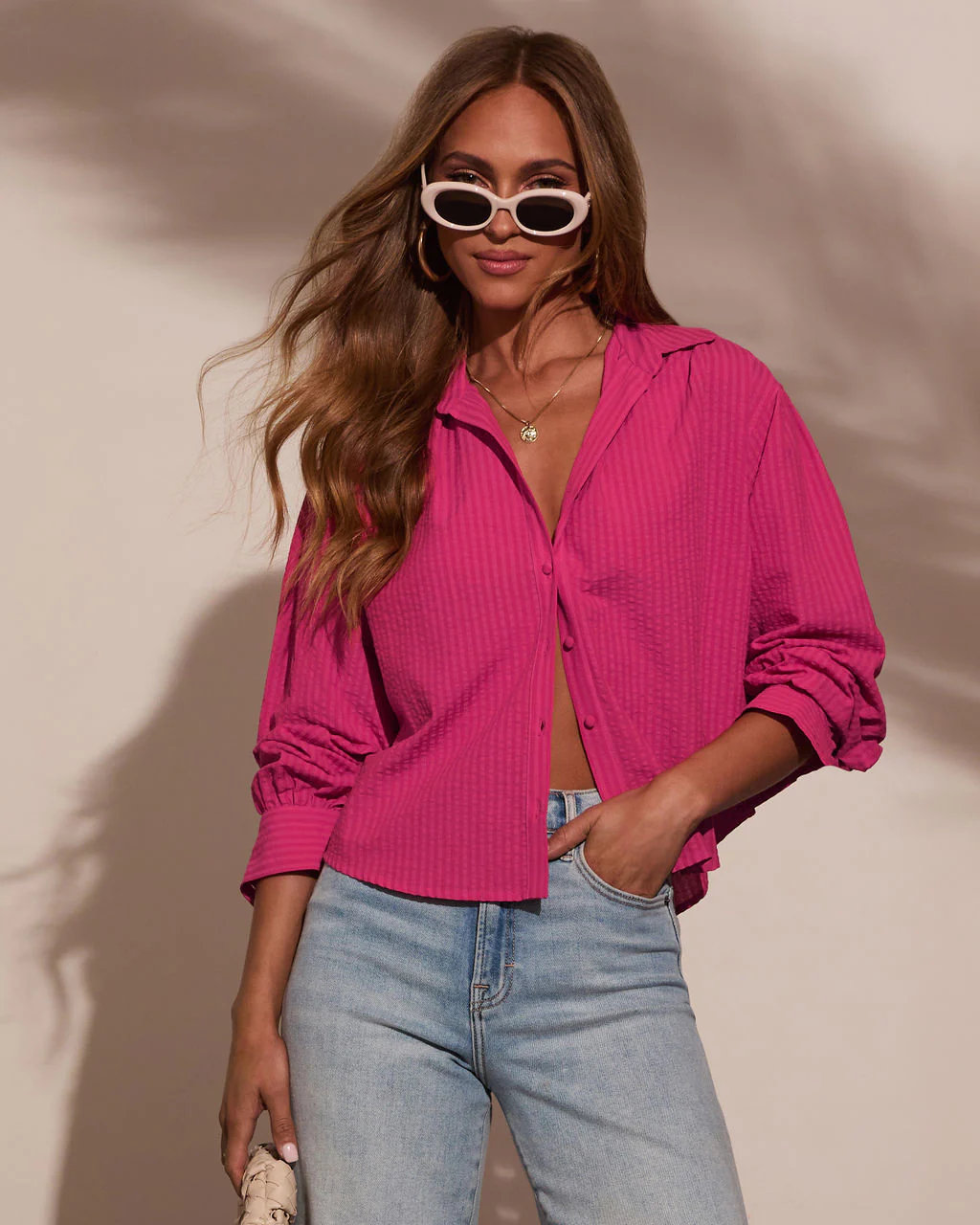 Christell Button Down Top - Image 5