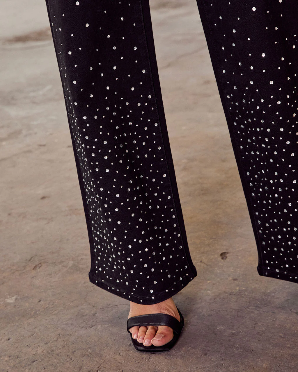 City Pulse Stretch Embellished Straight Leg Jeans - Image 6