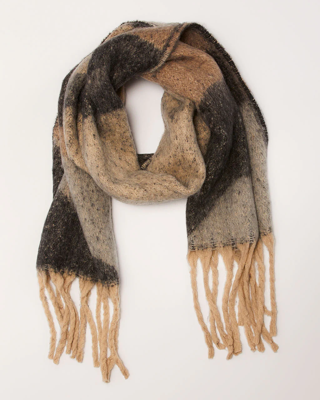 Claire Large Pattern Blanket Scarf - Image 4