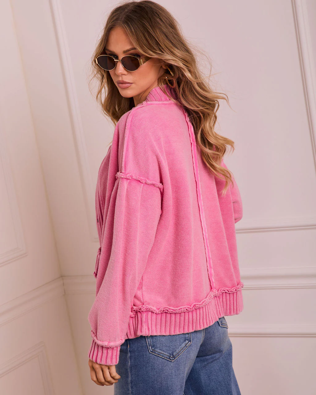 Clear Morning Ribbed Knit Sweater - Image 4