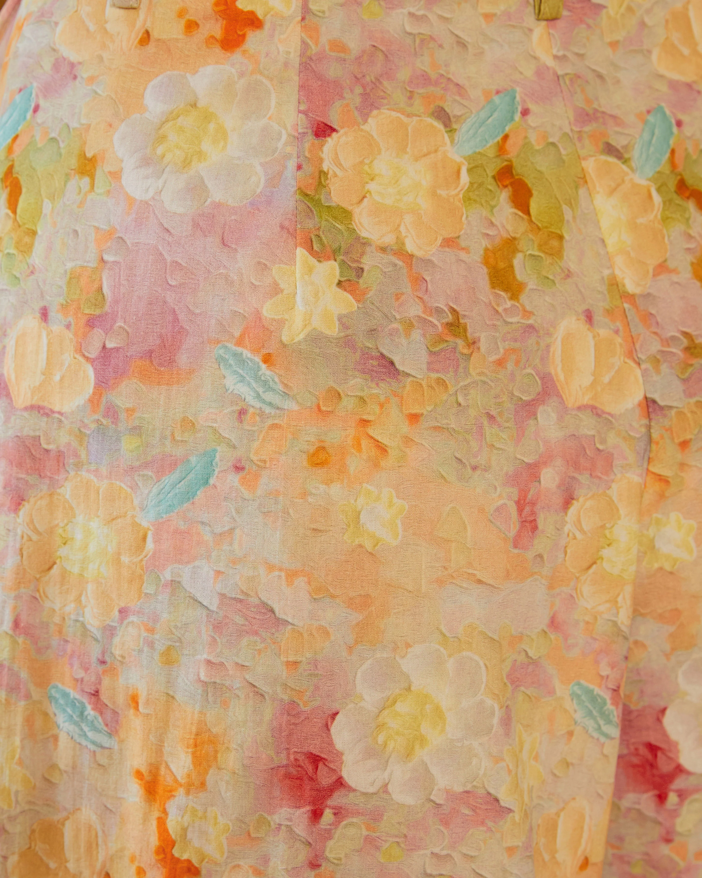 Cleo Floral Print High Waisted Short - Image 6