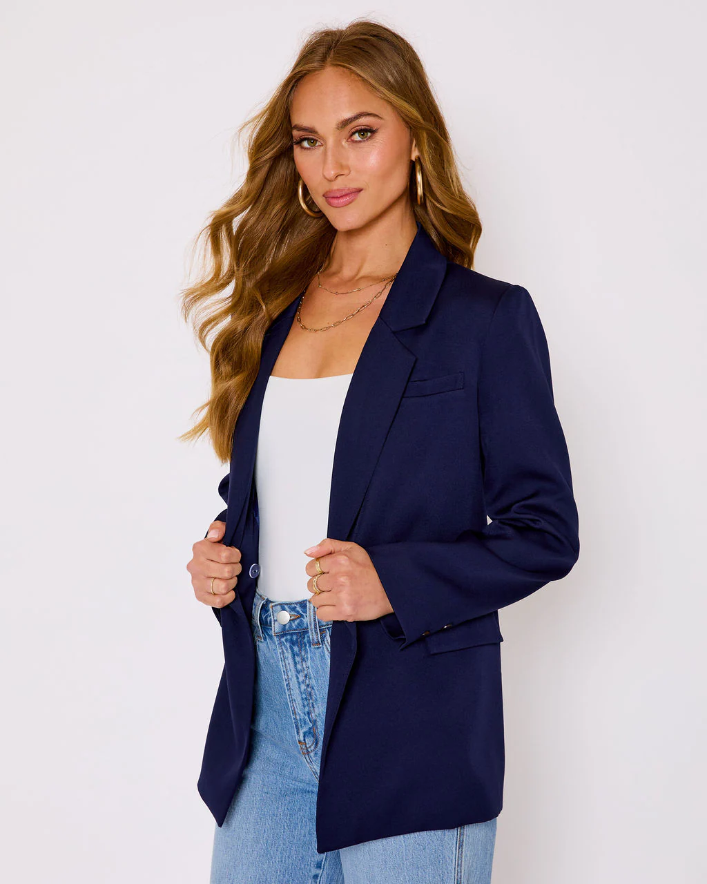 Closet Collective Double Breasted Blazer - Image 3
