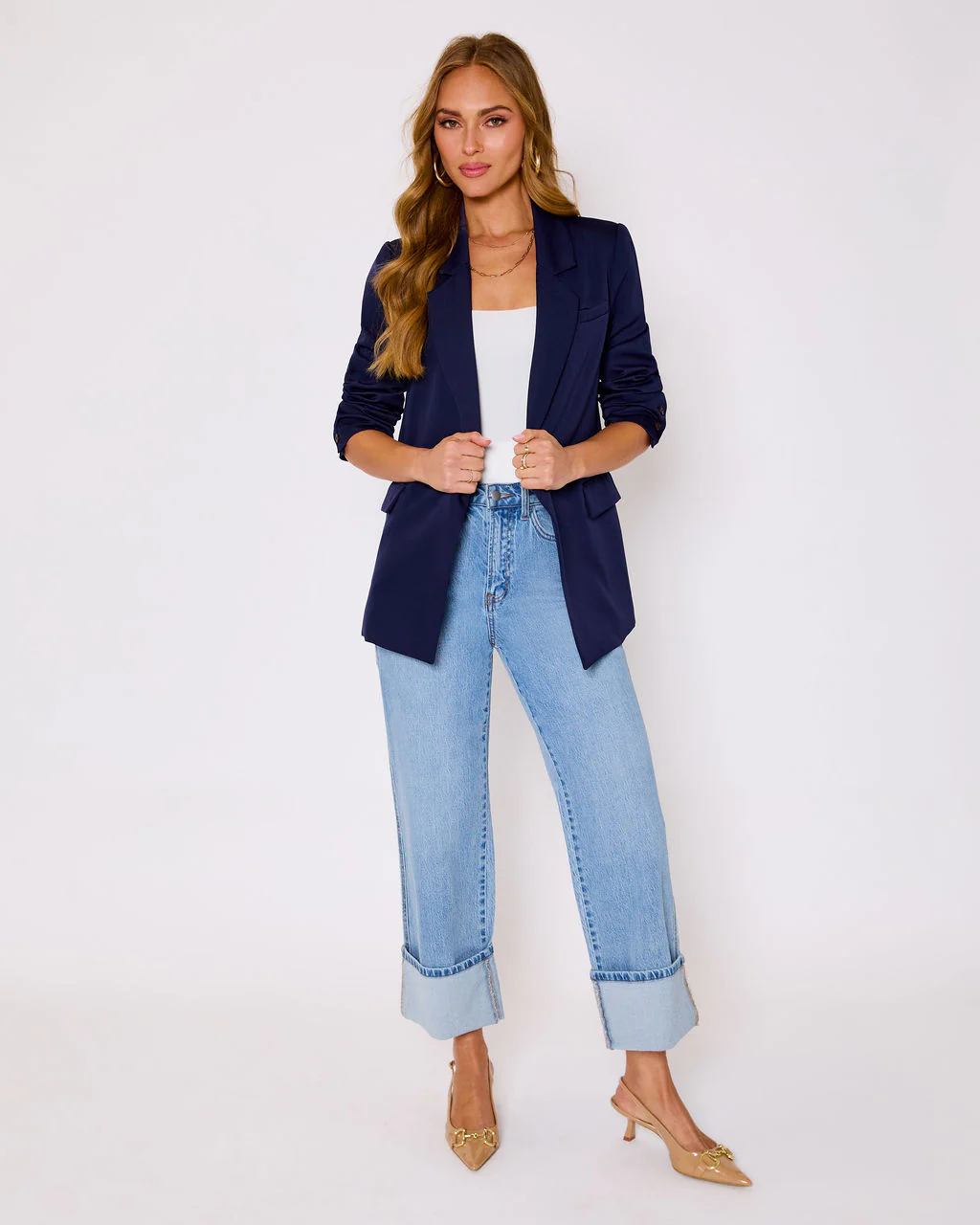 Closet Collective Double Breasted Blazer - Image 5